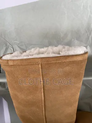 Balenciaga Alaska Fur High Boots