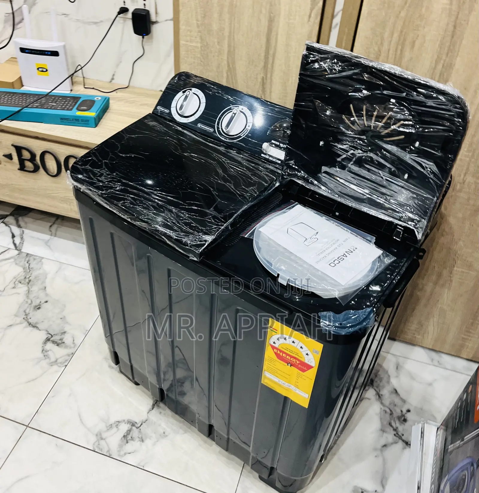 Quality Laundry Nasco 7kg Semi-Auto Washing Machine(dark Gray)