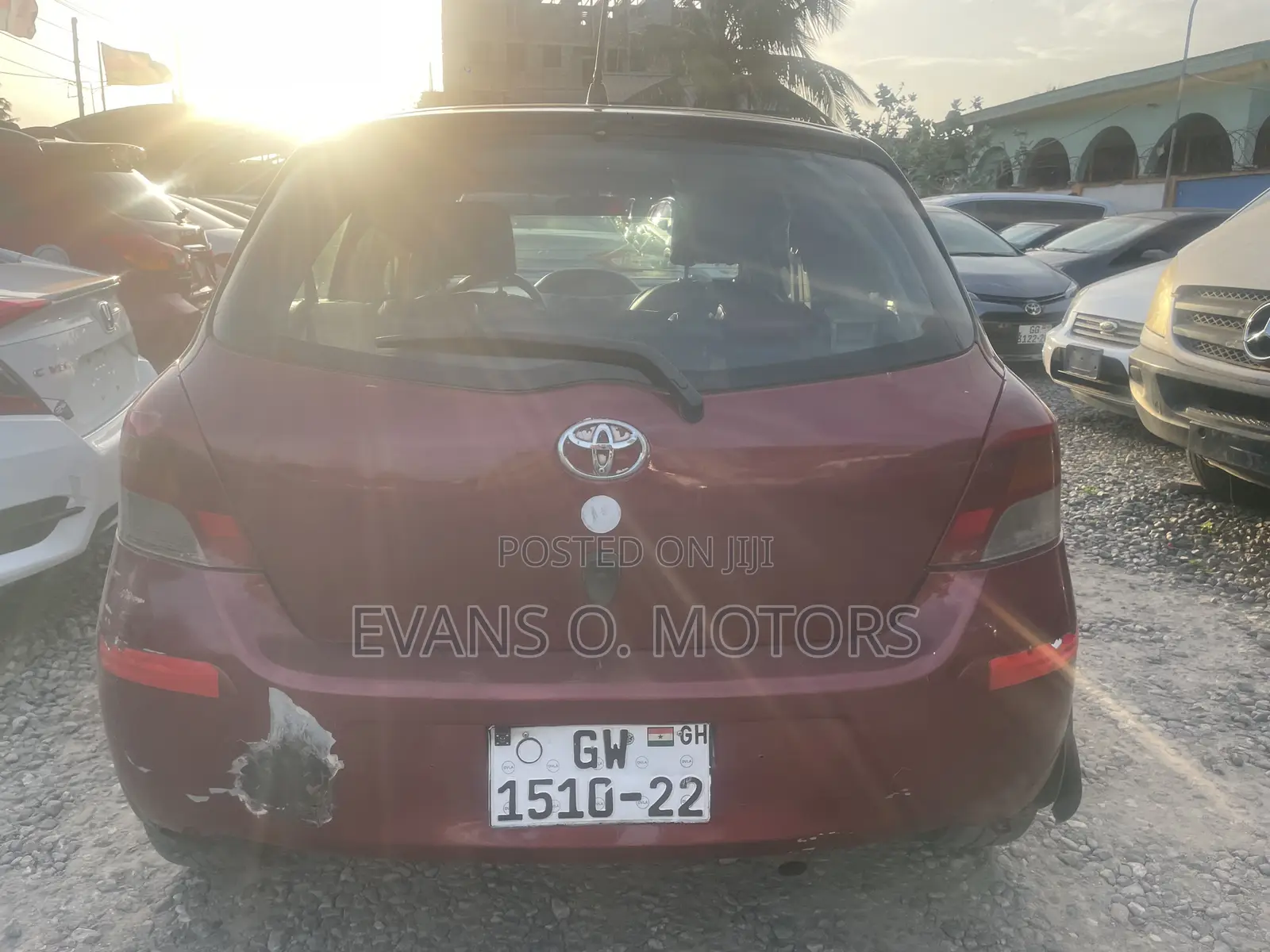 Toyota Vitz 2010 Red