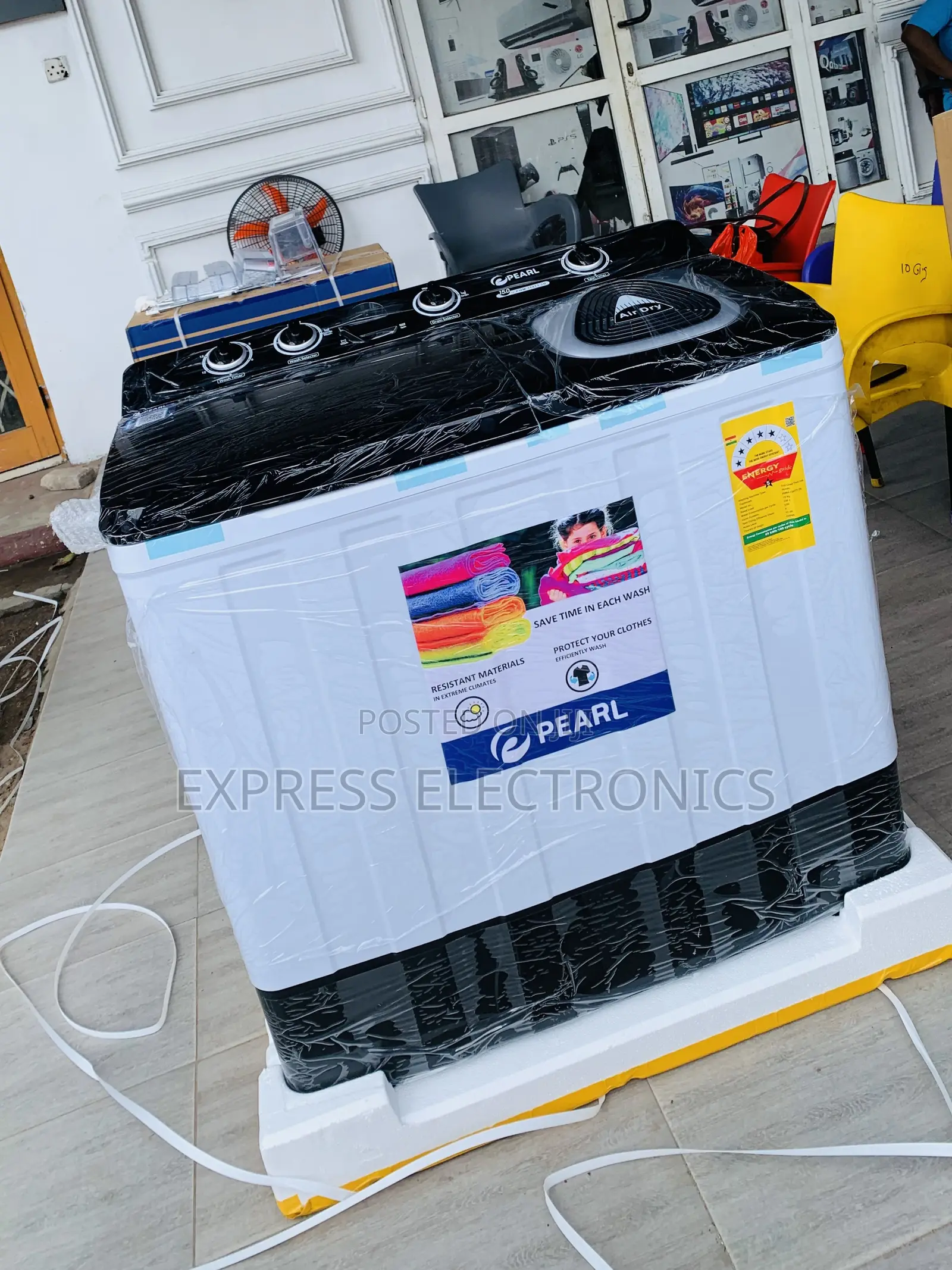 Grab the New Pearl 11kg Topload Twintub Semi Automatic