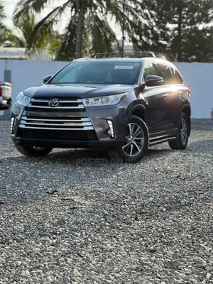 Toyota Highlander XLE 4x4 V6 (3.5L 6cyl 8A) 2018 Gray