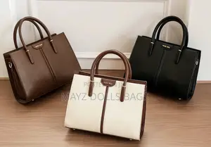 Quality Ladies Handbag Set - Maroon Brown - 2 in 1 - Tabora