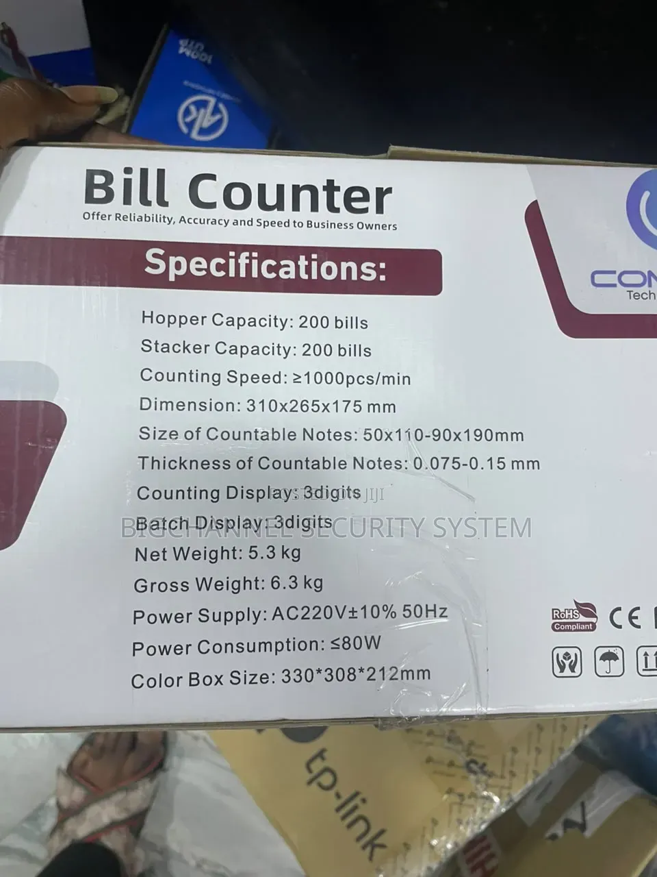 Compon Bill Counter