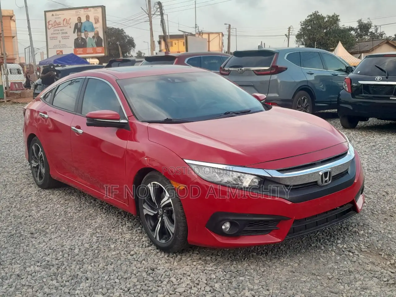 Honda Civic Touring 4dr Sedan (1.5L 4cyl) 2017 Red
