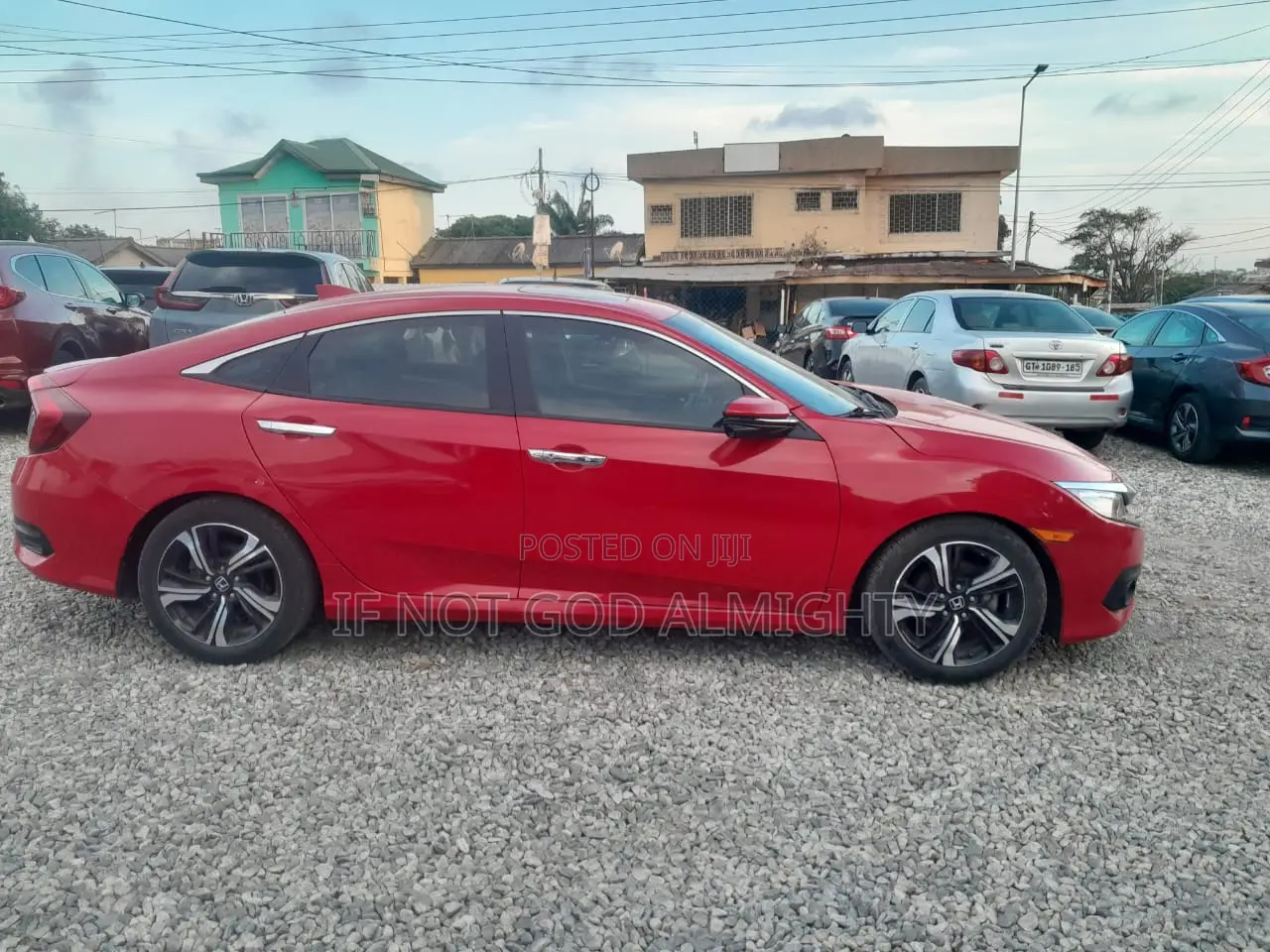 Honda Civic Touring 4dr Sedan (1.5L 4cyl) 2017 Red