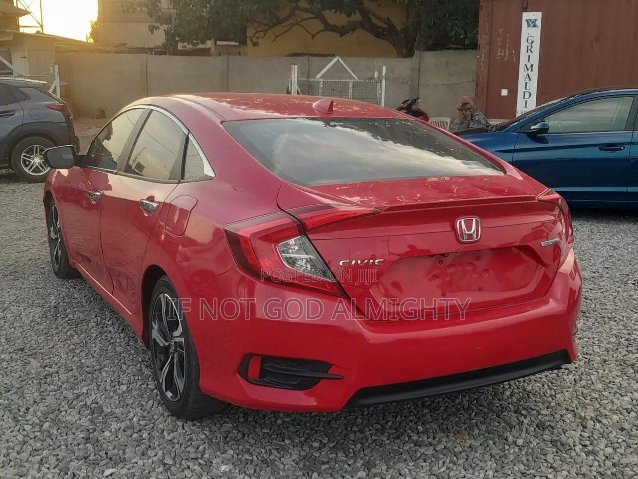 Honda Civic Touring 4dr Sedan (1.5L 4cyl) 2017 Red