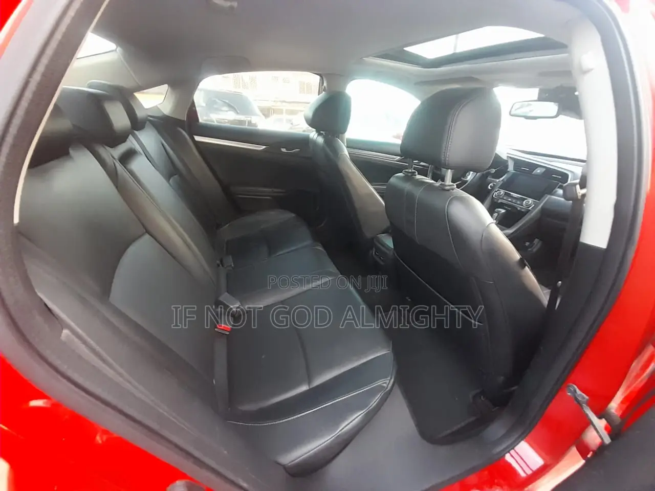 Honda Civic Touring 4dr Sedan (1.5L 4cyl) 2017 Red
