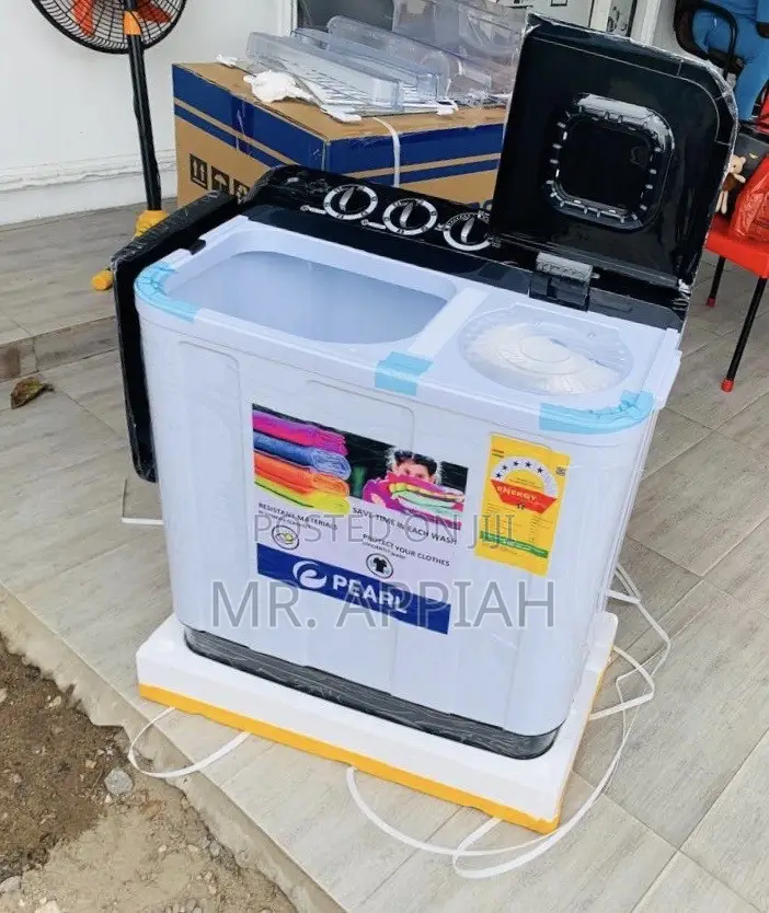 Make Laundry Day Easier With Pearl 7kg Washing Machine.