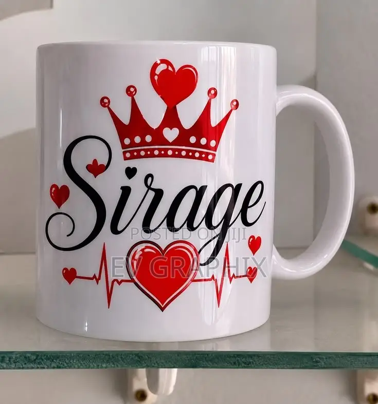 White Mug With Branding