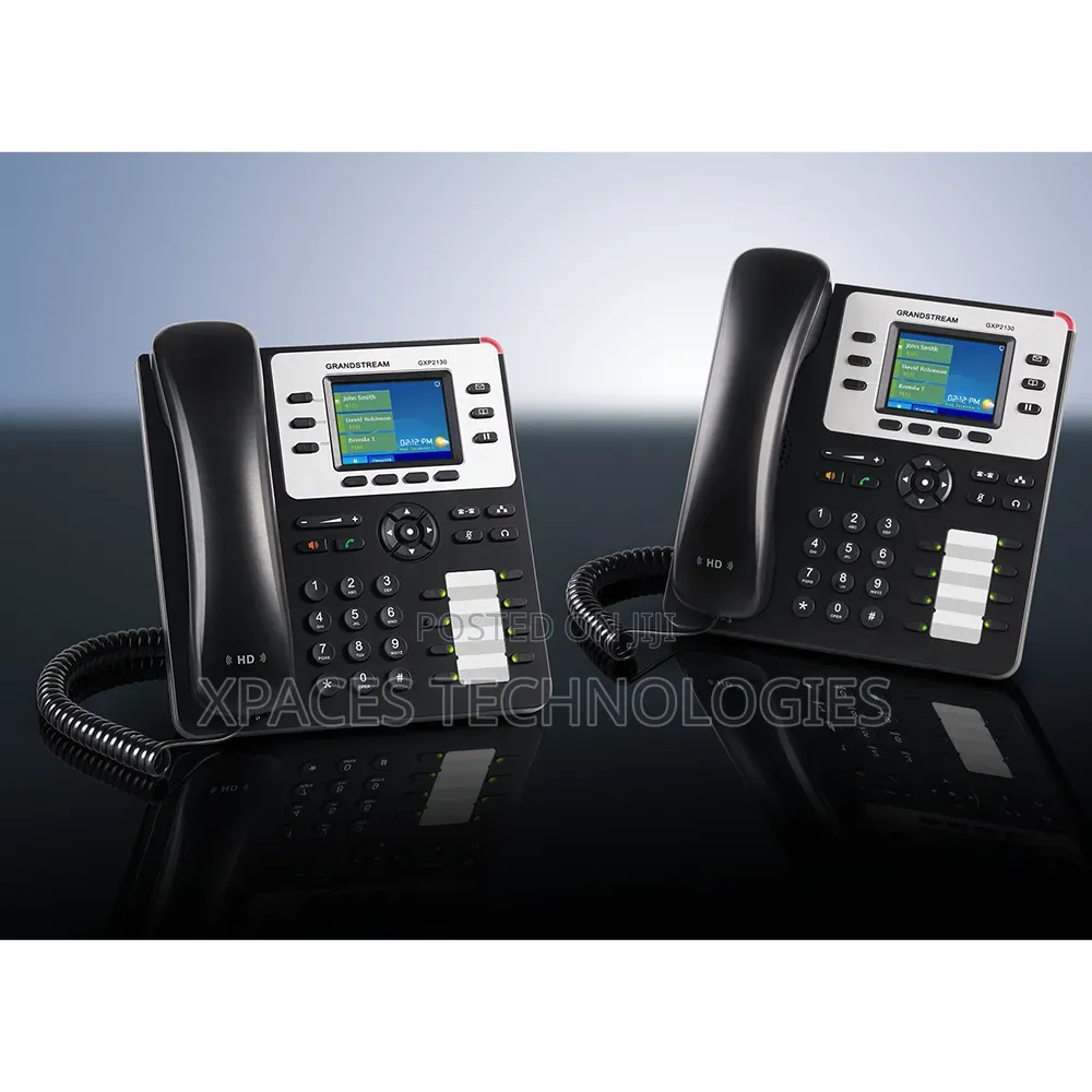 Grandstream GXP2130 IP Phone | 3 Lines, 3 SIP Accounts