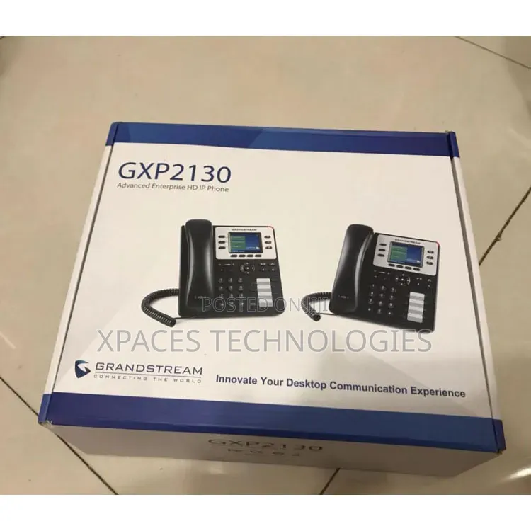 Grandstream GXP2130 IP Phone | 3 Lines, 3 SIP Accounts