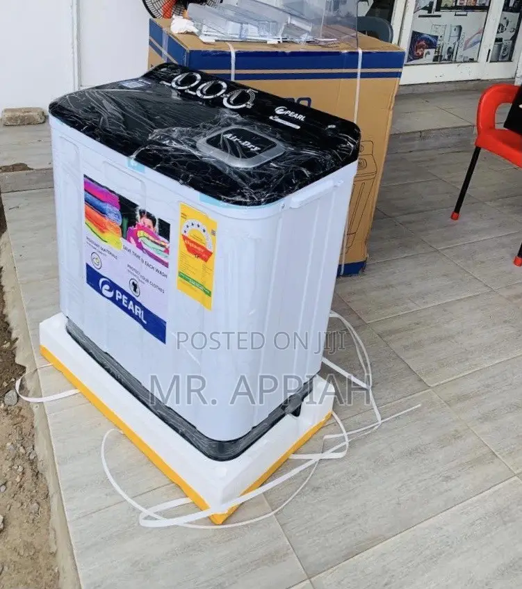 Smart Quality Pearl 7kg Semi-Auto Washing Machine(Spin Dry)