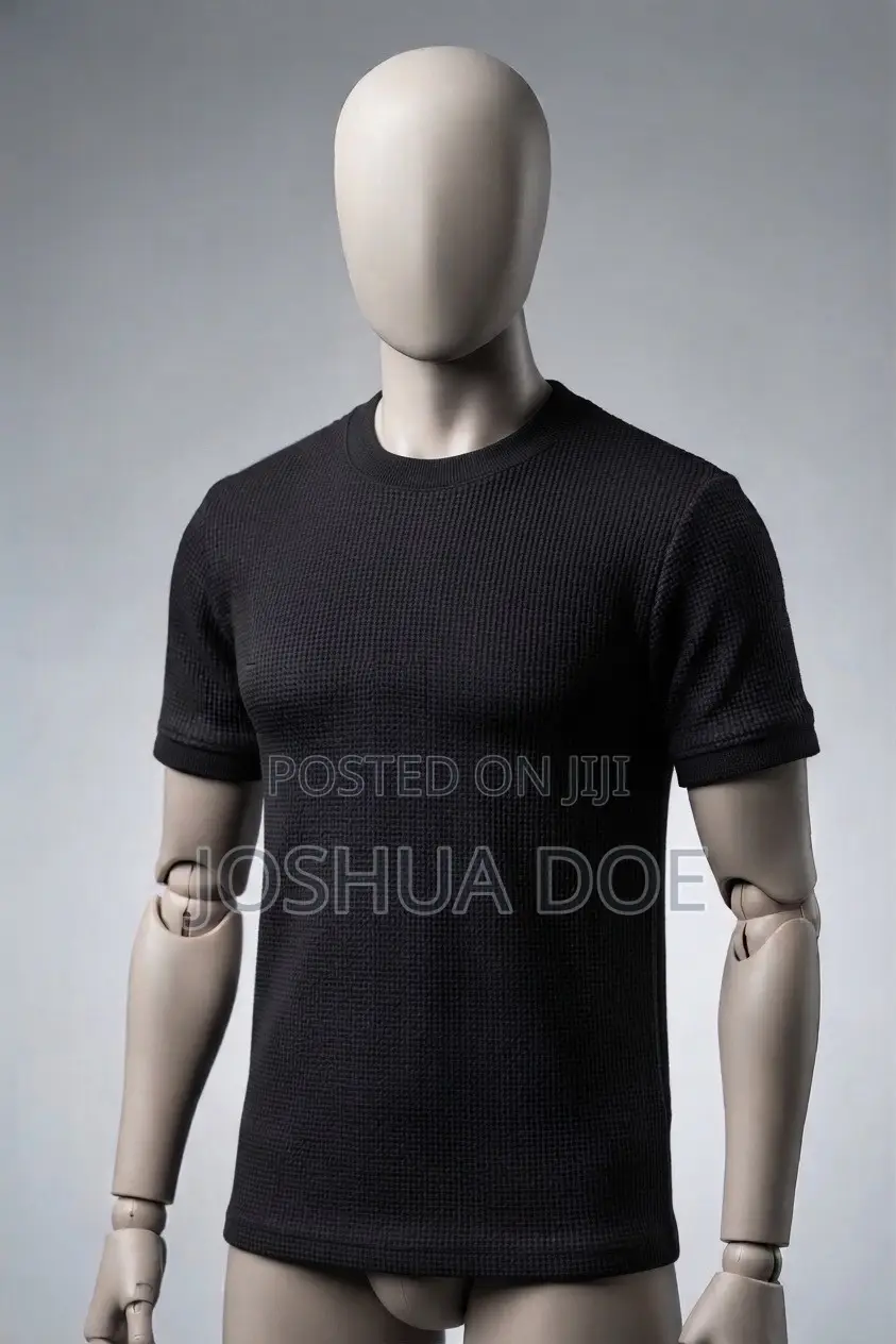 Waffle Round Neck Shirt