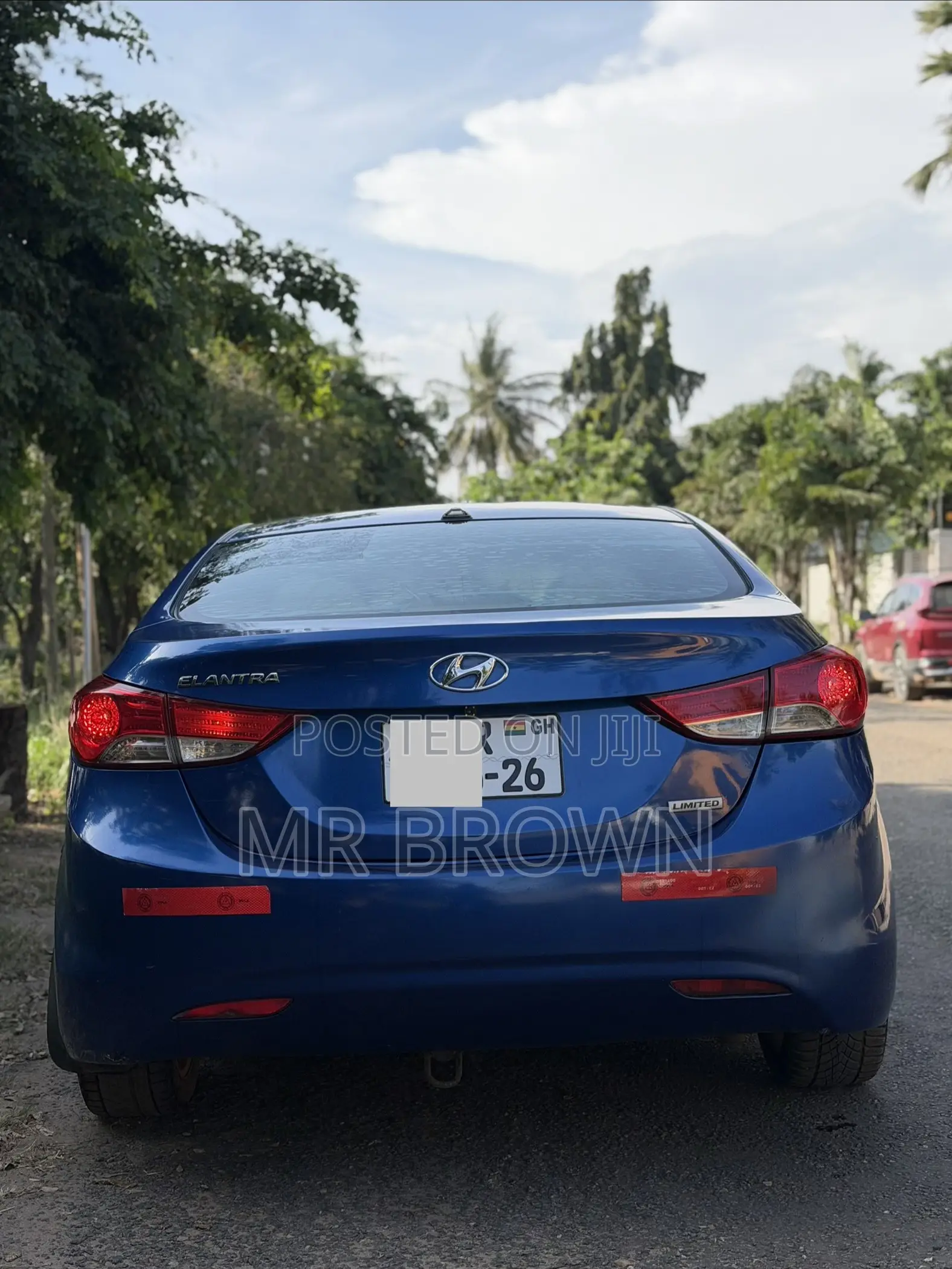 Hyundai Elantra Limited Sedan FWD (1.8L 4cyl 6A) 2013 Blue