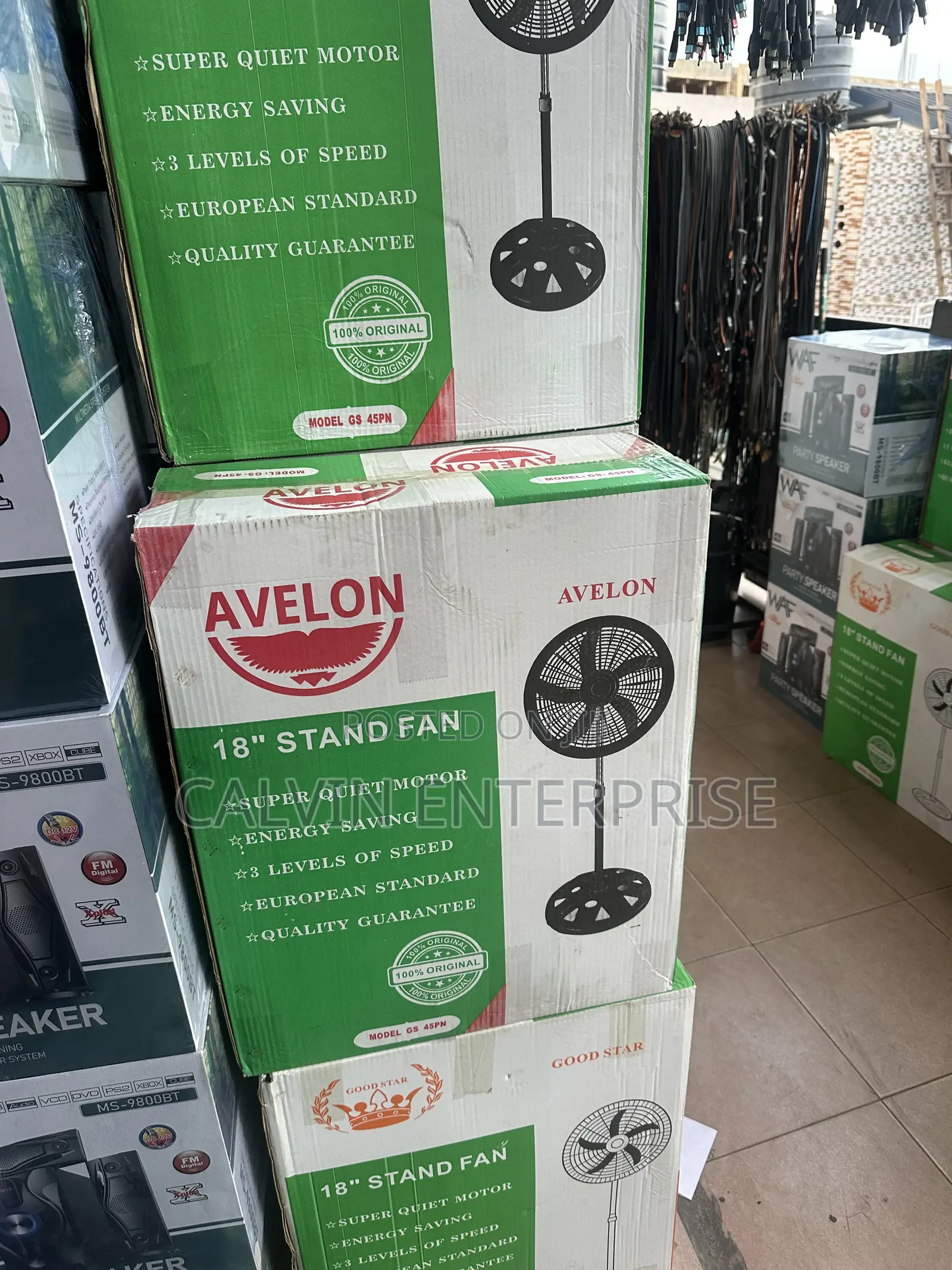 Avelon 2in1 Standing Fan
