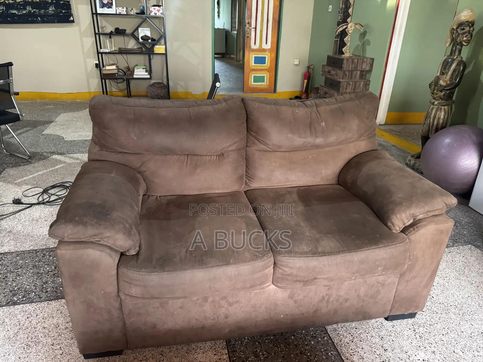 Couch Set Brown