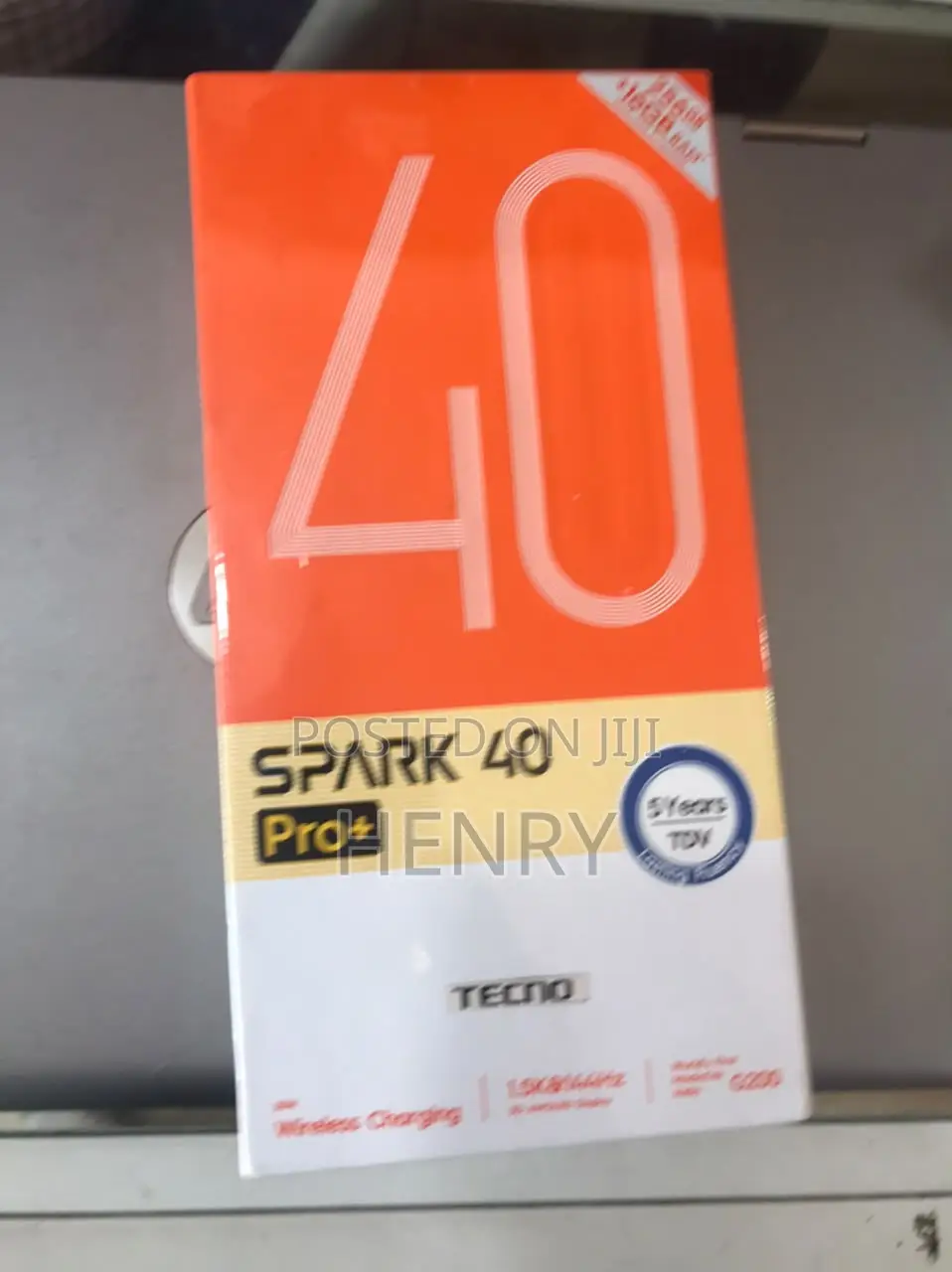 New Tecno Spark 40 Pro+ 256 GB Black