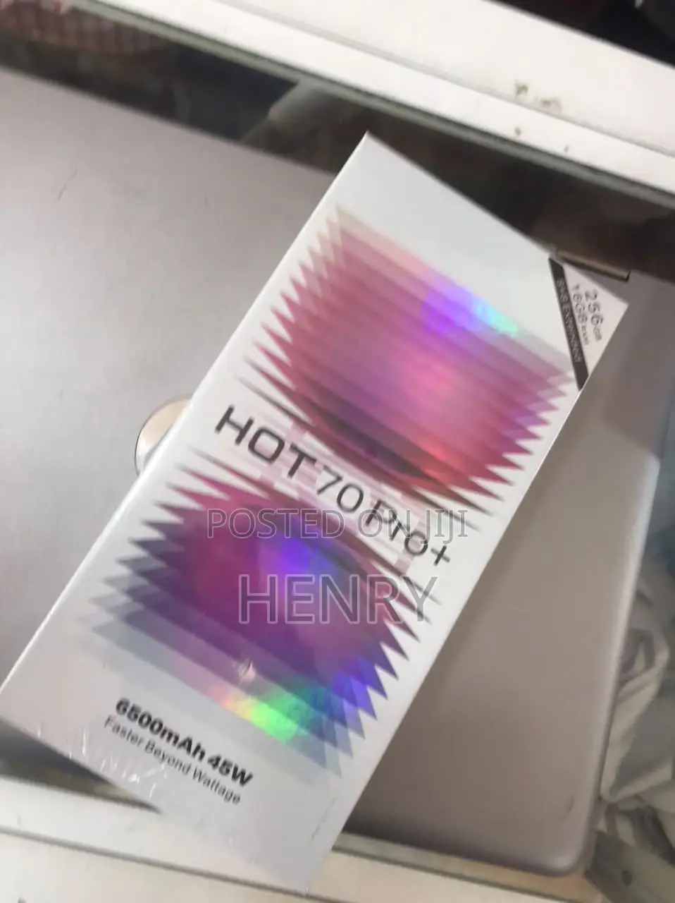 New Infinix Hot 70 Pro 5G+ 256 GB Blue