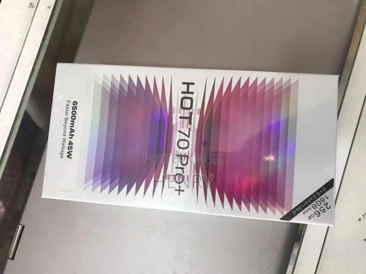 New Infinix Hot 70 Pro 5G+ 256 GB Blue