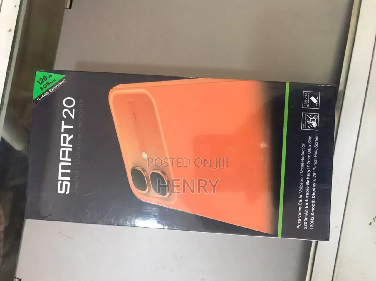 New Infinix Smart 20 128 GB Black