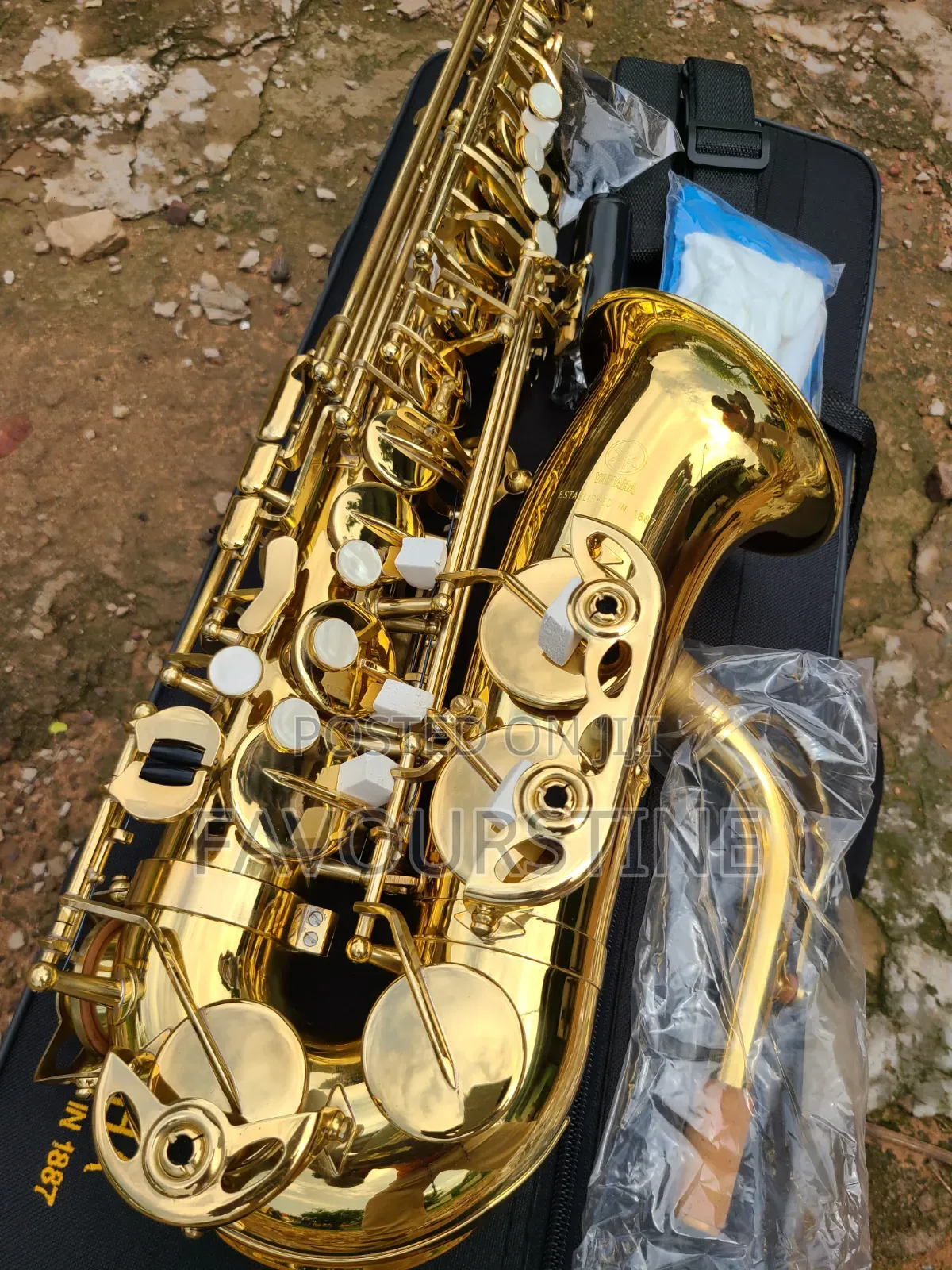 Brand New Quality Yamaha Alto Saxophone- Gold 1pcs Reed