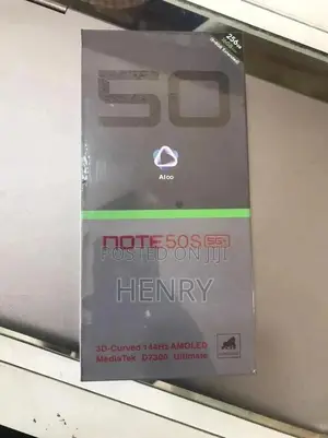 New Infinix Note 50s 256 GB Blue