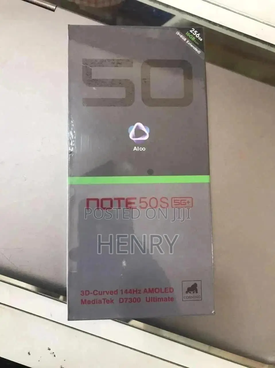New Infinix Note 50s 256 GB Blue