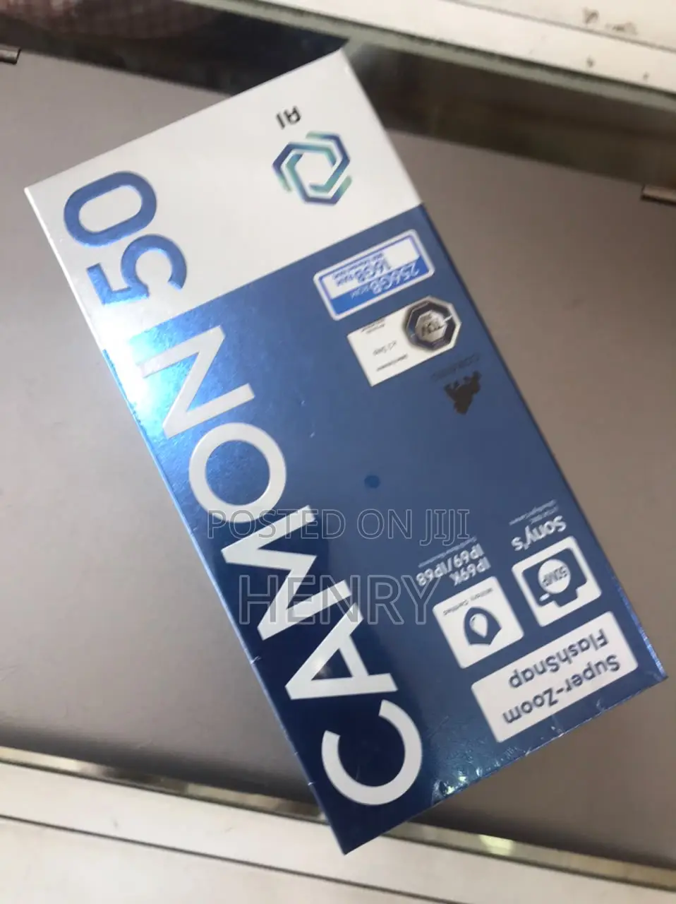 New Tecno Camon 50 Pro 256 GB Black