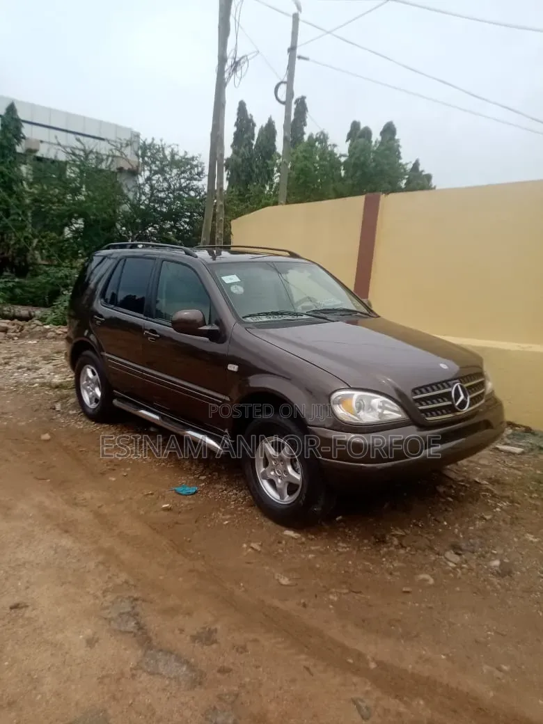 Mercedes-Benz M Class ML 320 2001 Brown