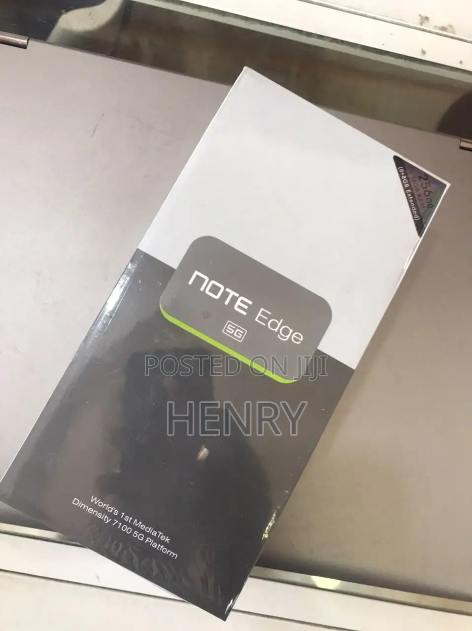 New Infinix Note Edge 256 GB Black