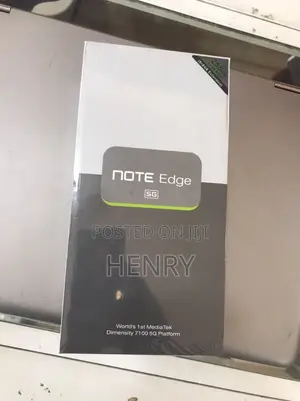 New Infinix Note Edge 256 GB Black