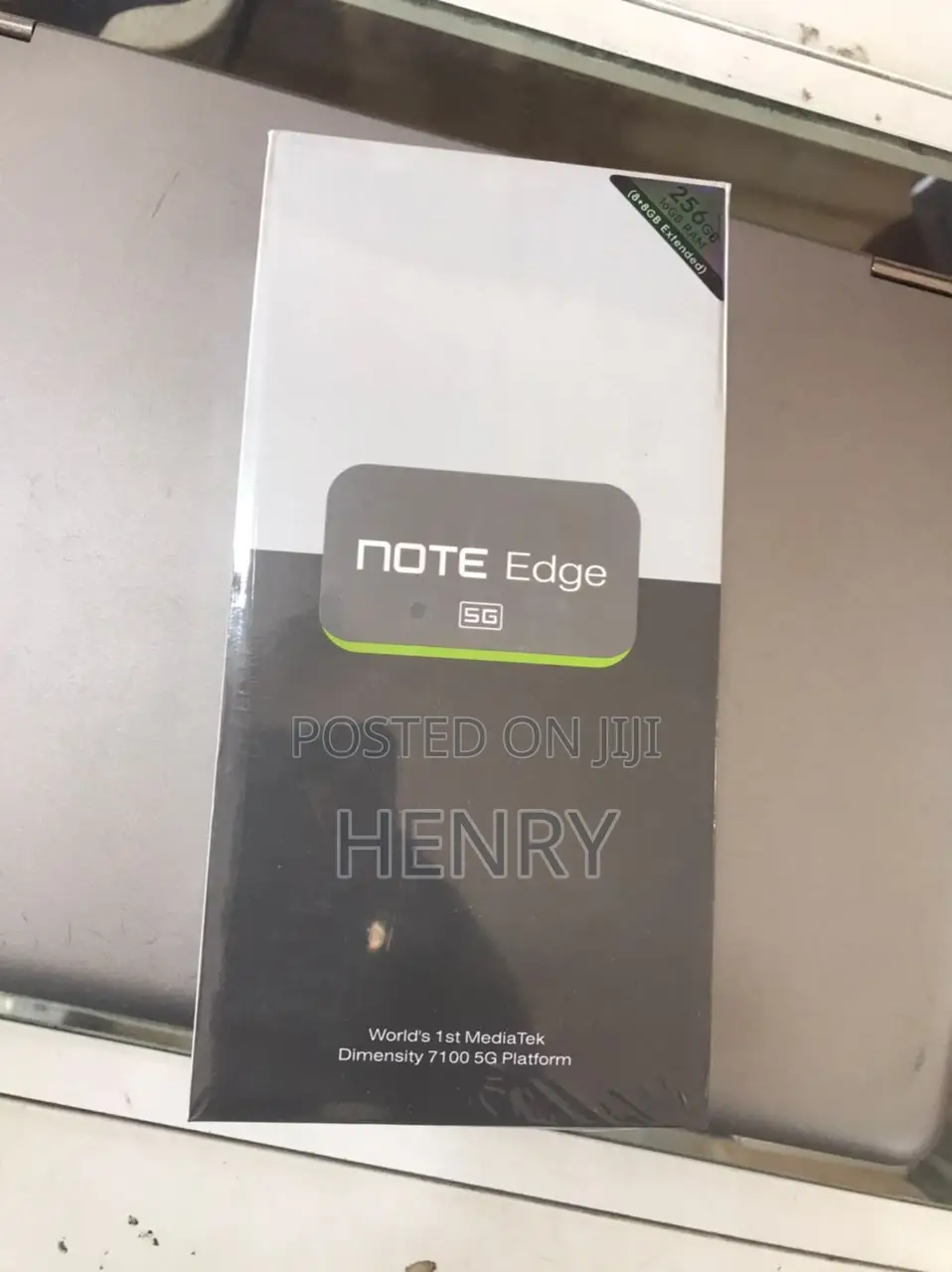 New Infinix Note Edge 256 GB Black