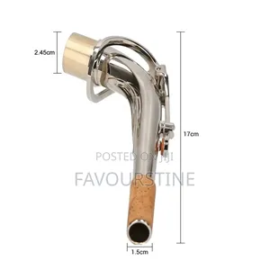 ALTO SAXOPHONE NECK Sold and Silver Color Available