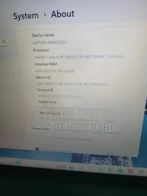 Laptop Lenovo IdeaPad 1 4GB Intel Celeron eMMC 128GB