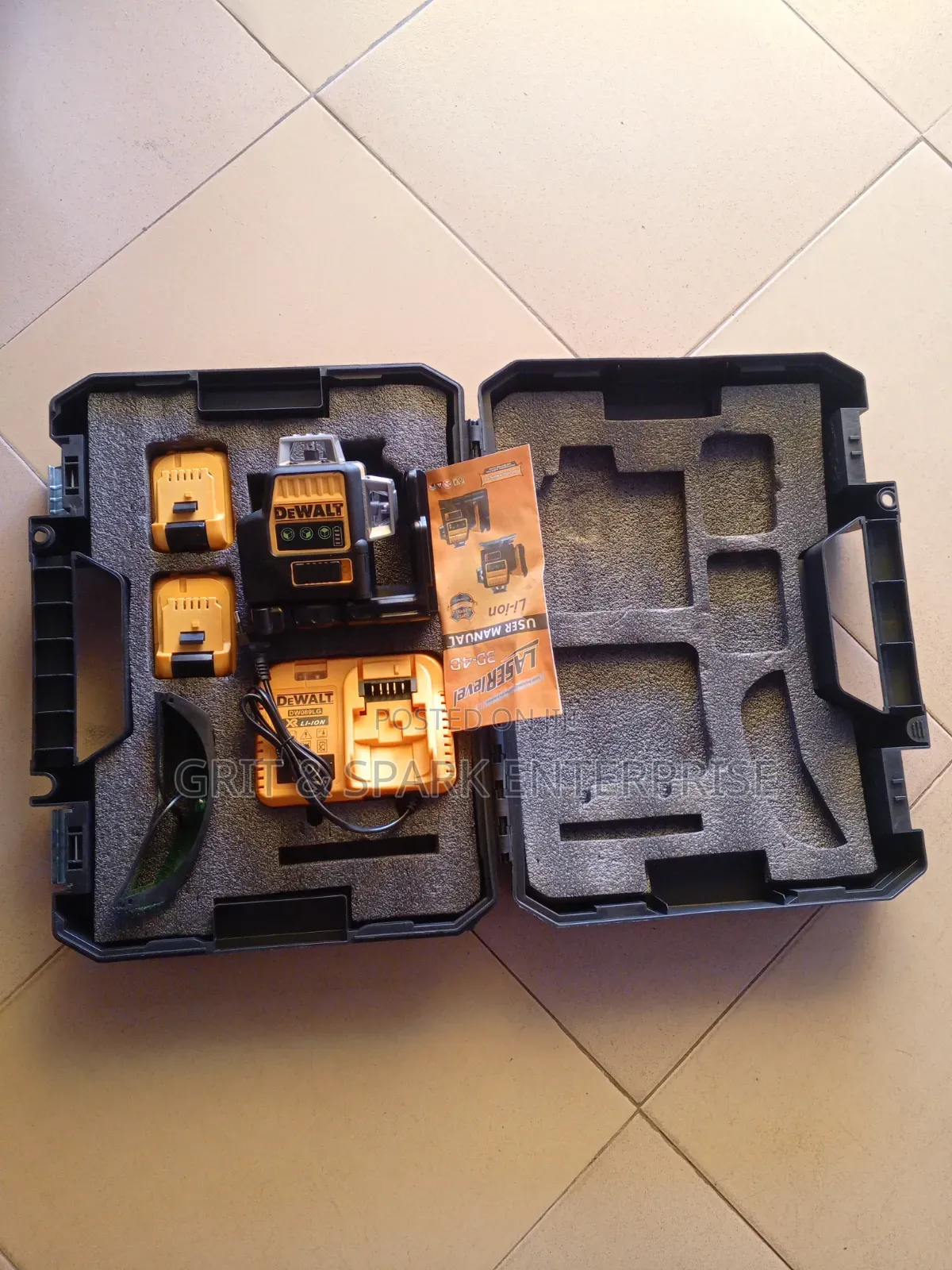 Dewalt Dw089lg 3d 12 Lines Degree Vertical Laser Level FRM Italy