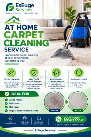 At-Home Carpet Cleaning Service – EsEuge Services