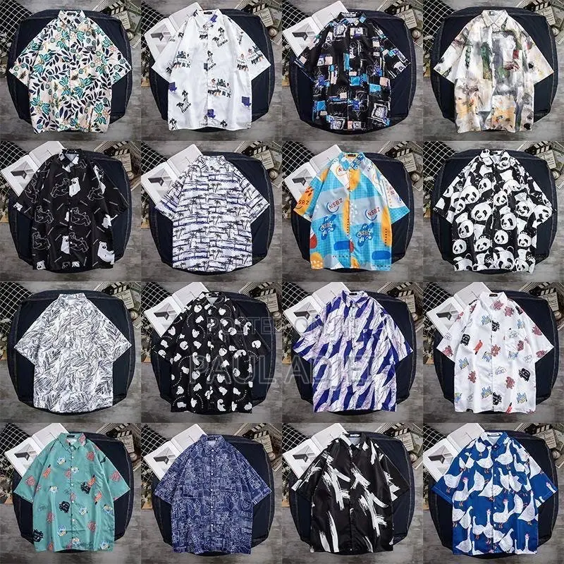 Hawaiian Vintage Floral Shirt - Beach Casual Short Sleeve