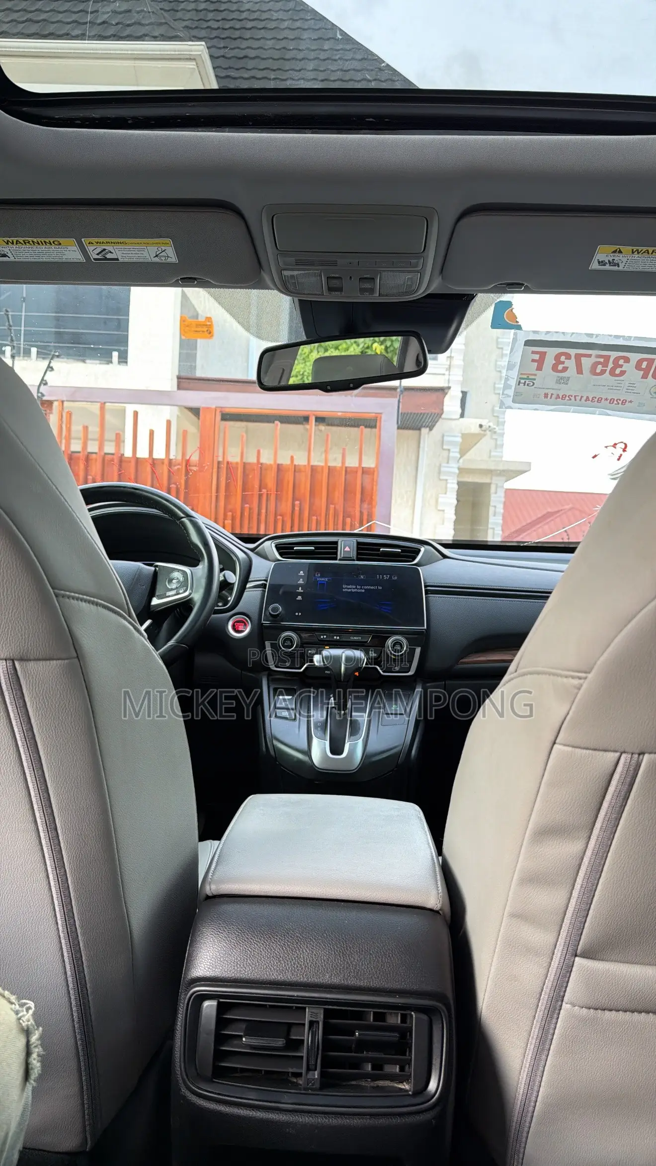 Honda CR-V EX-L AWD 2019 Blue