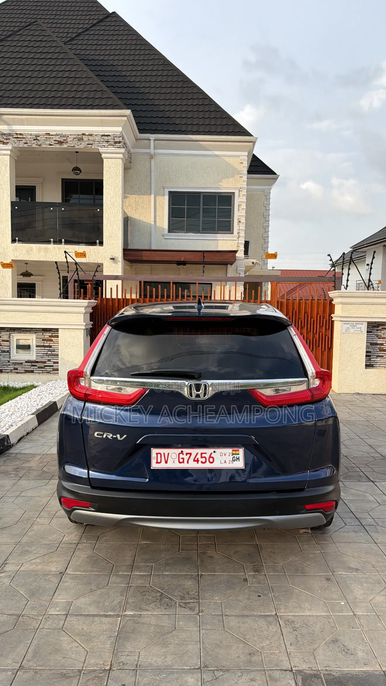 Honda CR-V EX-L AWD 2019 Blue