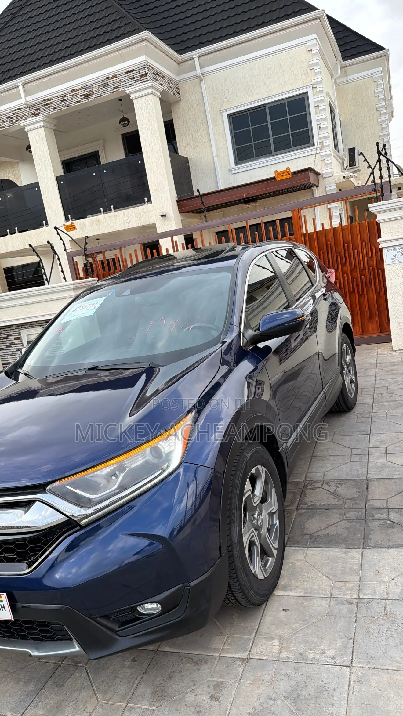 Honda CR-V EX-L AWD 2019 Blue