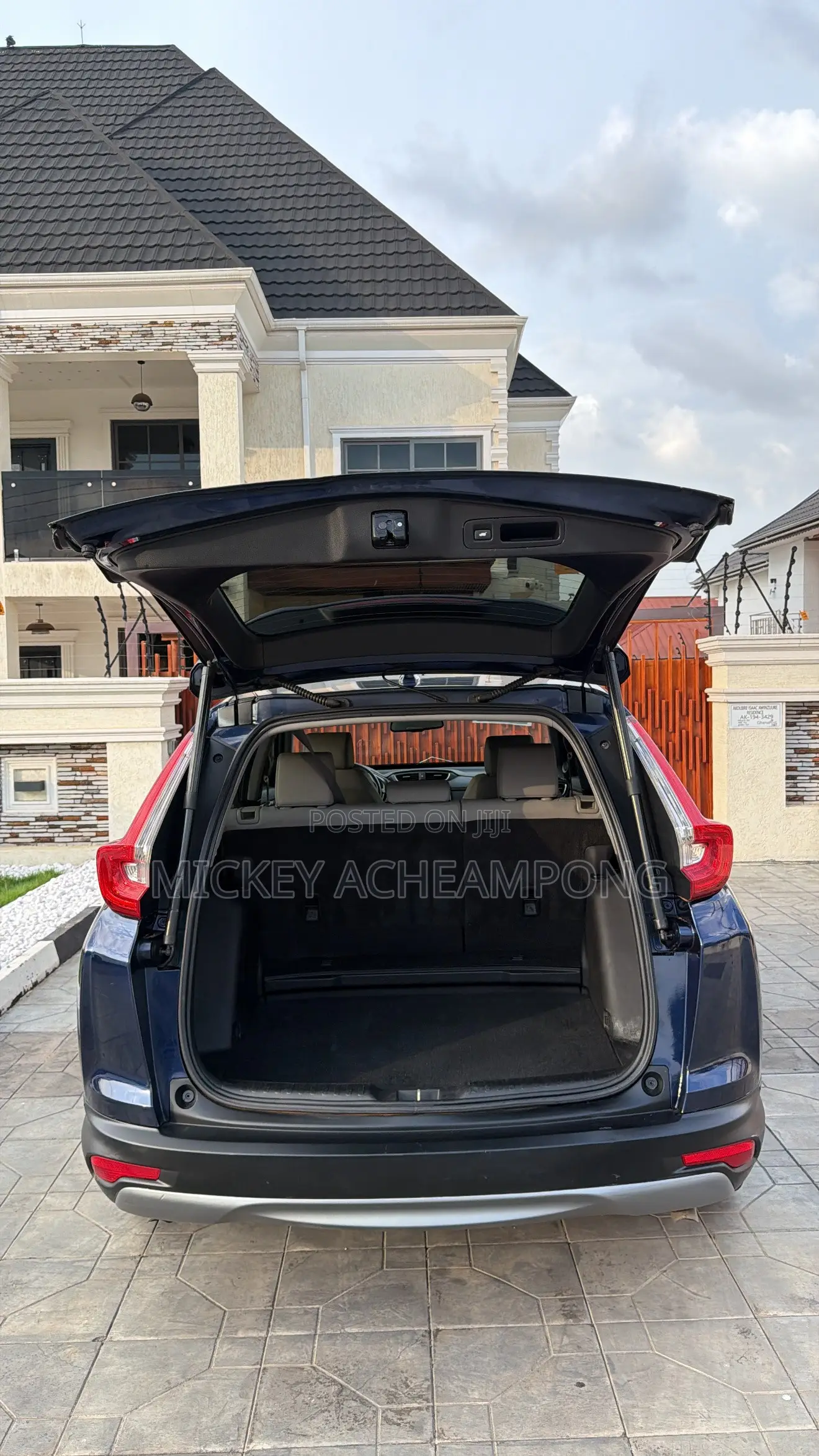 Honda CR-V EX-L AWD 2019 Blue