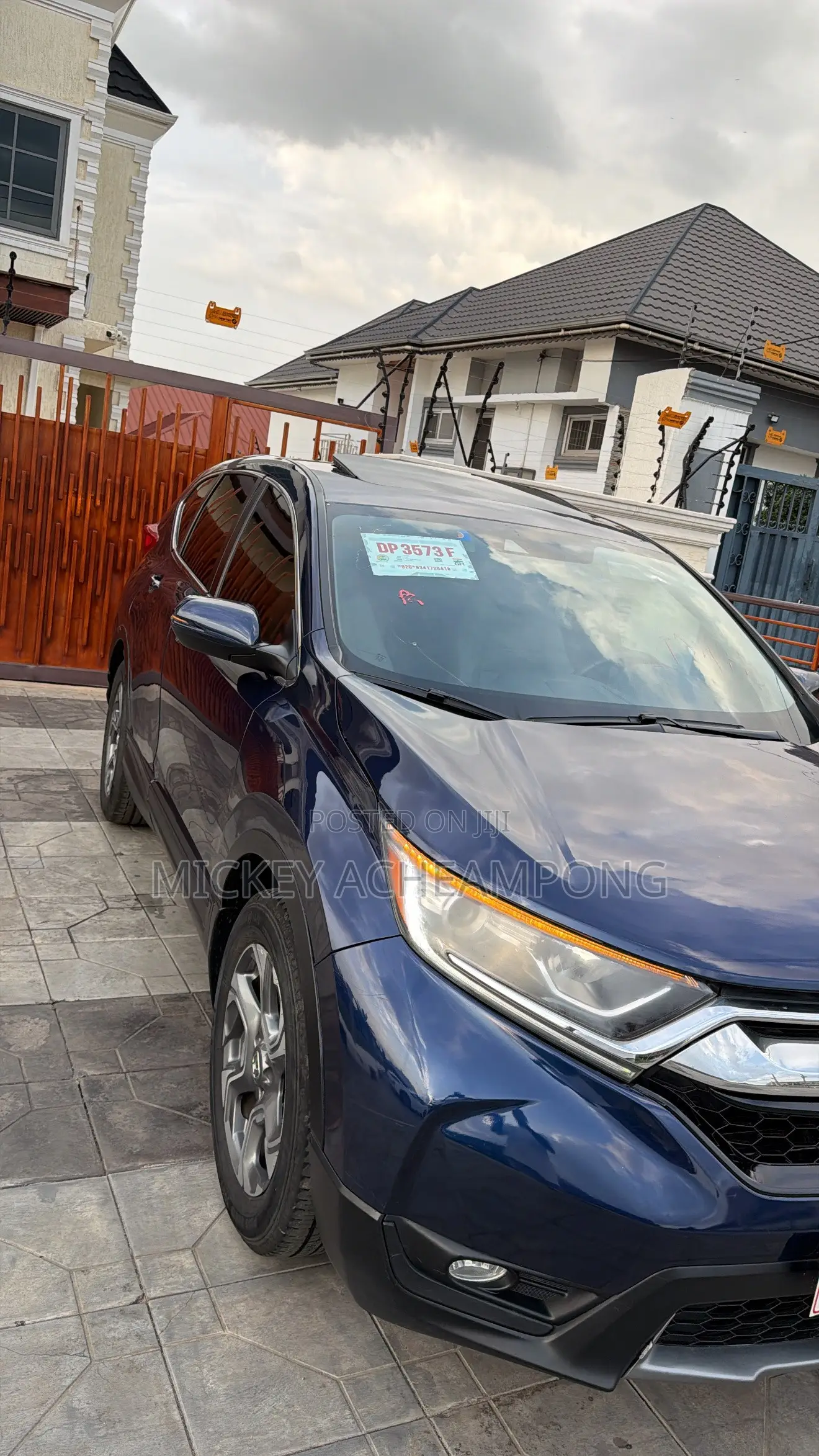 Honda CR-V EX-L AWD 2019 Blue