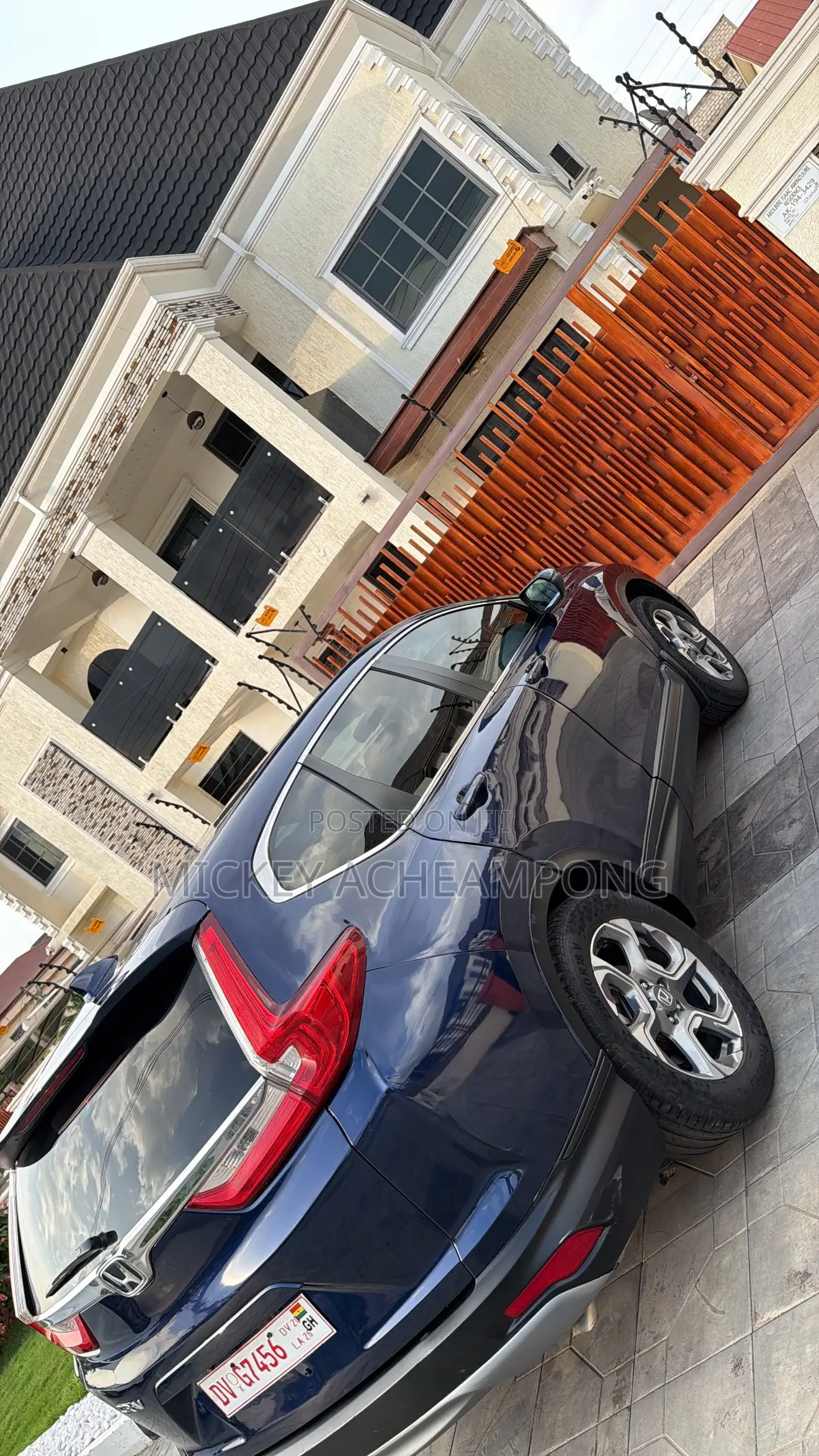 Honda CR-V EX-L AWD 2019 Blue