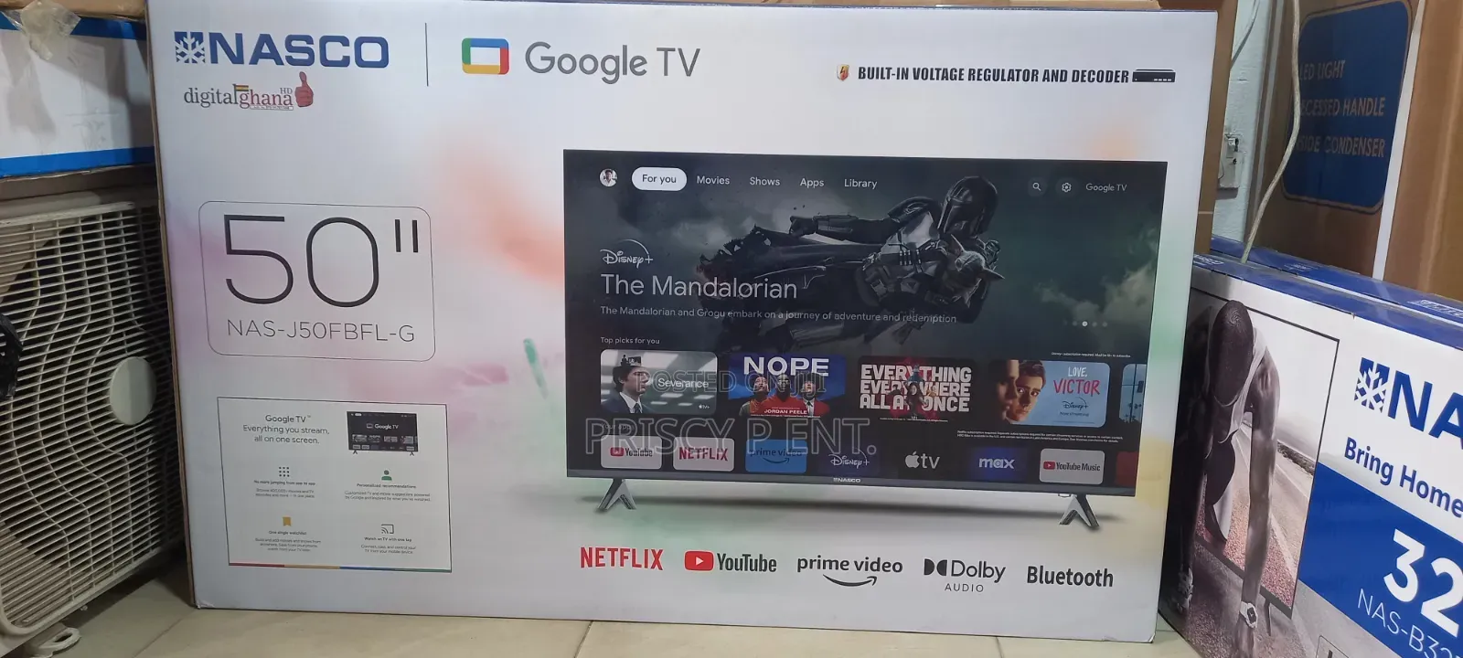 Nasco 50inches Smart TV