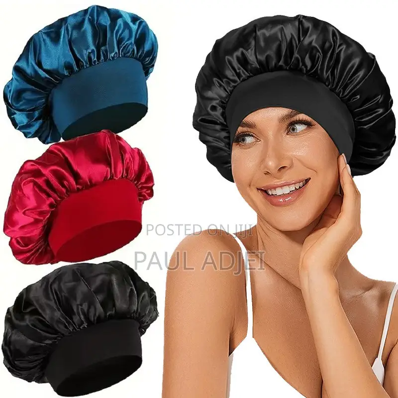 Women's Satin Hair Bonnet - Hair Care Cap