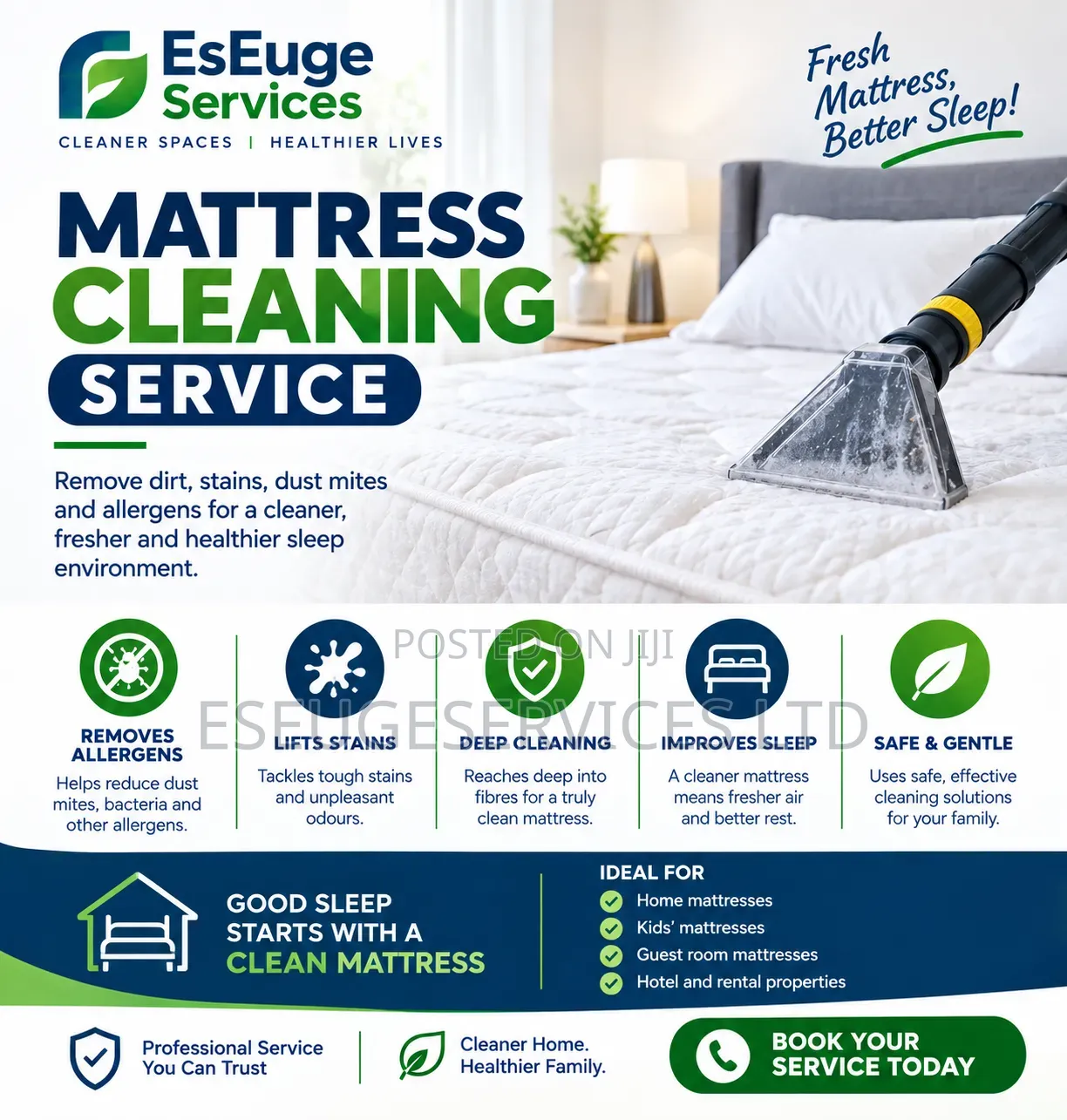 Mattress Cleaning Service – EsEuge Services