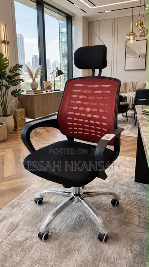 Table and 2 Office Chairs