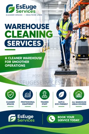 Warehouse Cleaning Services – EsEuge Services