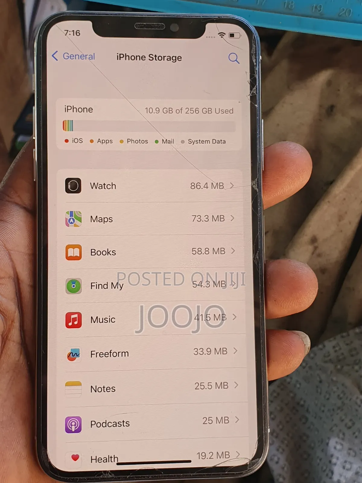 Apple iPhone X 256 GB White
