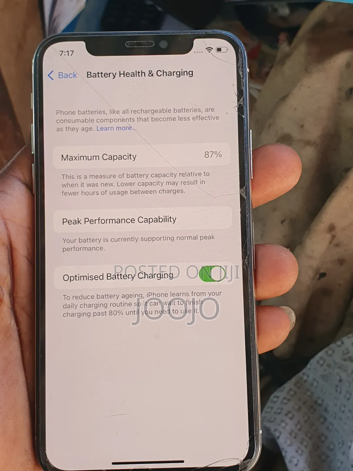 Apple iPhone X 256 GB White